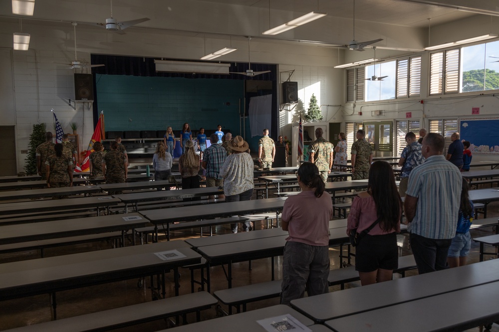 3d MLR Adopts Mokapu Elementary School