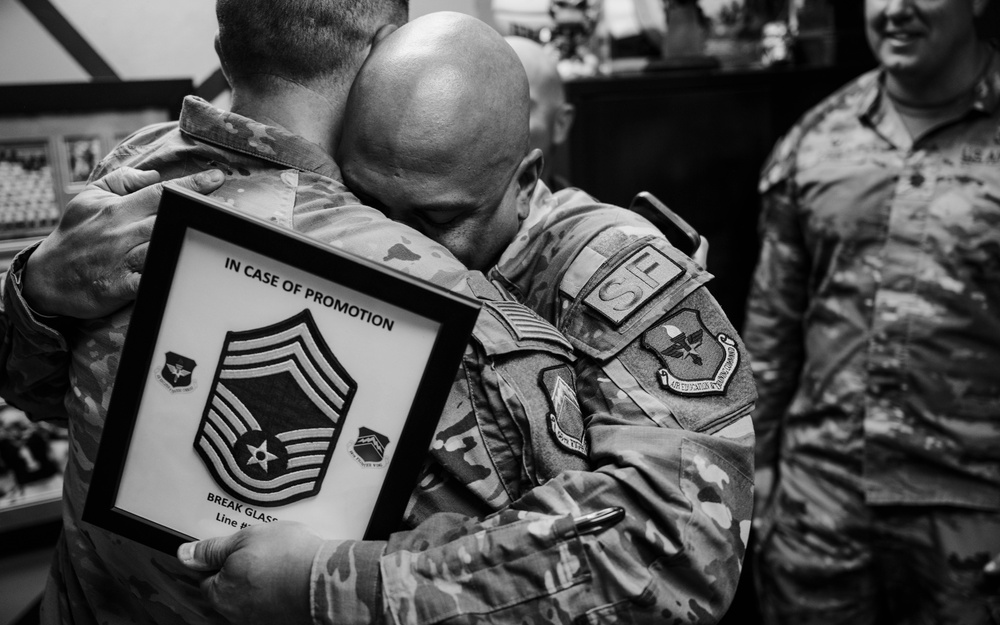 Luke AFB leadership recognizes chief master sgt. selects