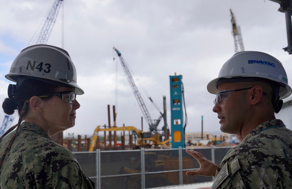 Rear Adm. Wolfson Visits Pearl Harbor Naval Shipyard