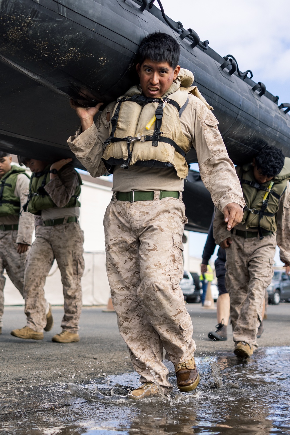 1st Bn., 7th Marines participates in infantry company small boat raid course