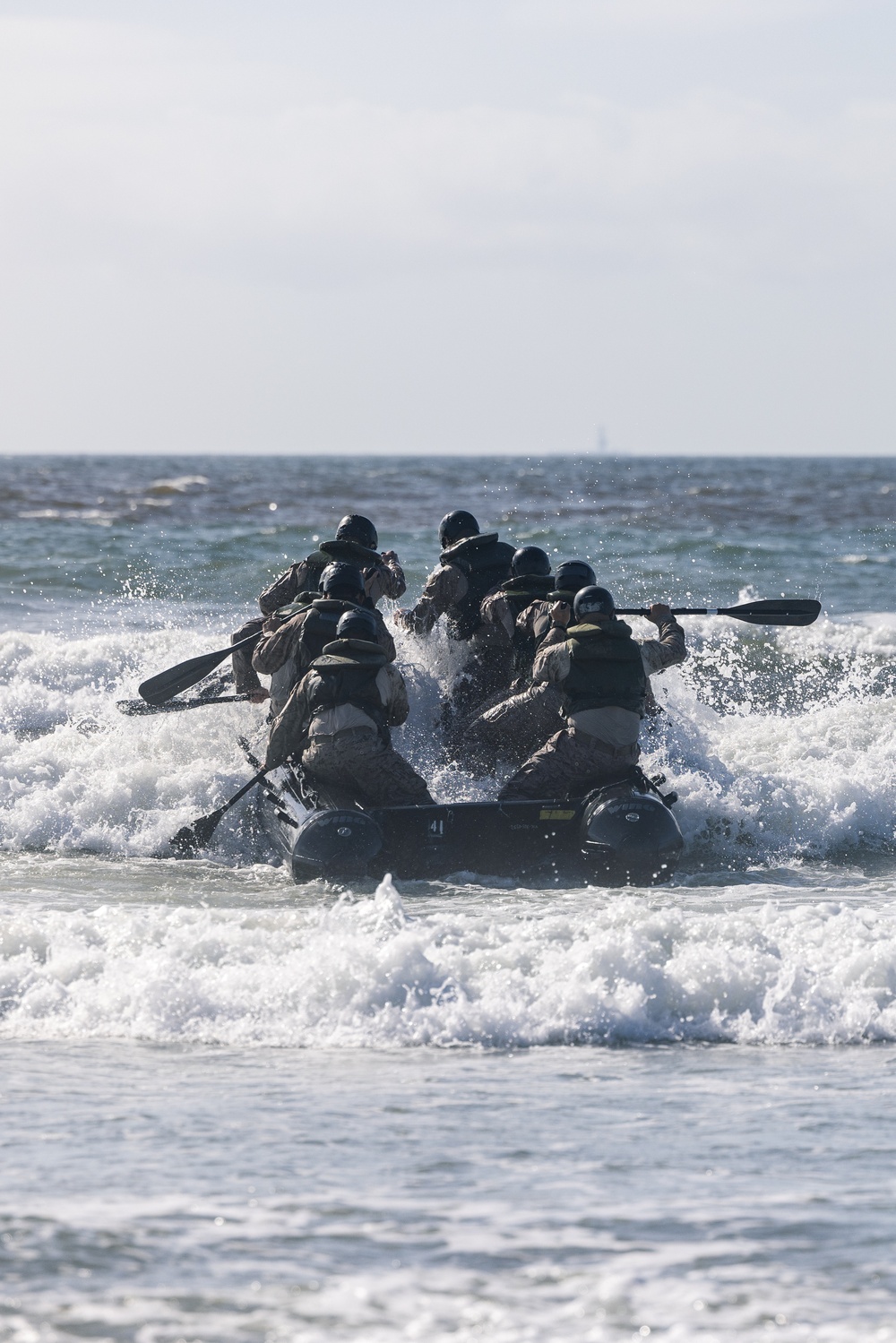 1st Bn., 7th Marines participates in infantry company small boat raid course