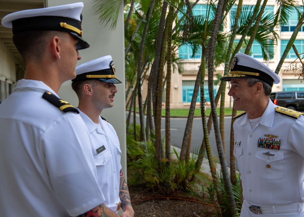 VADM Blake Converse Speaks to UH Students About NUPOC Program