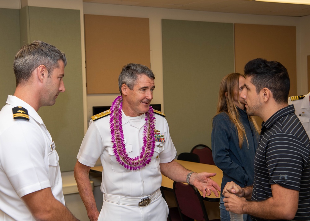 VADM Blake Converse Speaks to UH Students About NUPOC Program