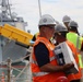 Provisions onload aboard USS Wayne E. Meyer (DDG 108)