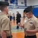 NWS Yorktown Sailors volunteer at York High School during annual NJROTC event