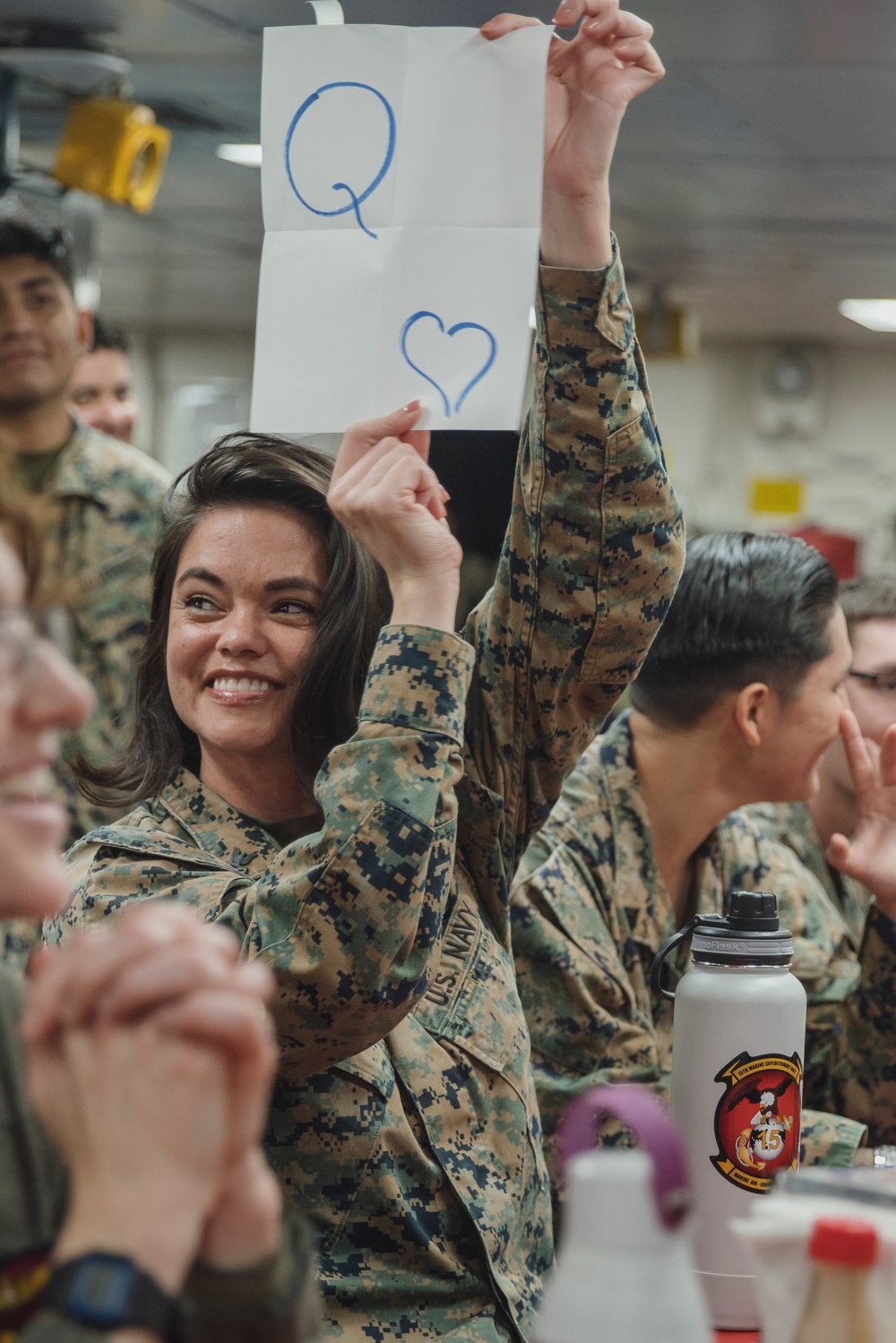 15th MEU Mobility Officer Performs Magic Show During USS Boxer Tiger Cruise