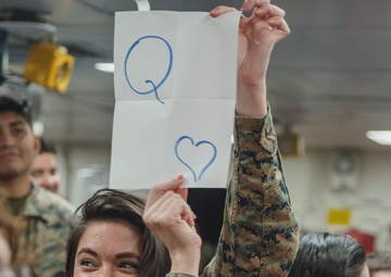 15th MEU Mobility Officer Performs Magic Show During USS Boxer Tiger Cruise