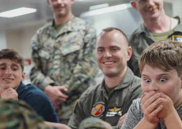 15th MEU Mobility Officer Performs Magic Show During USS Boxer Tiger Cruise
