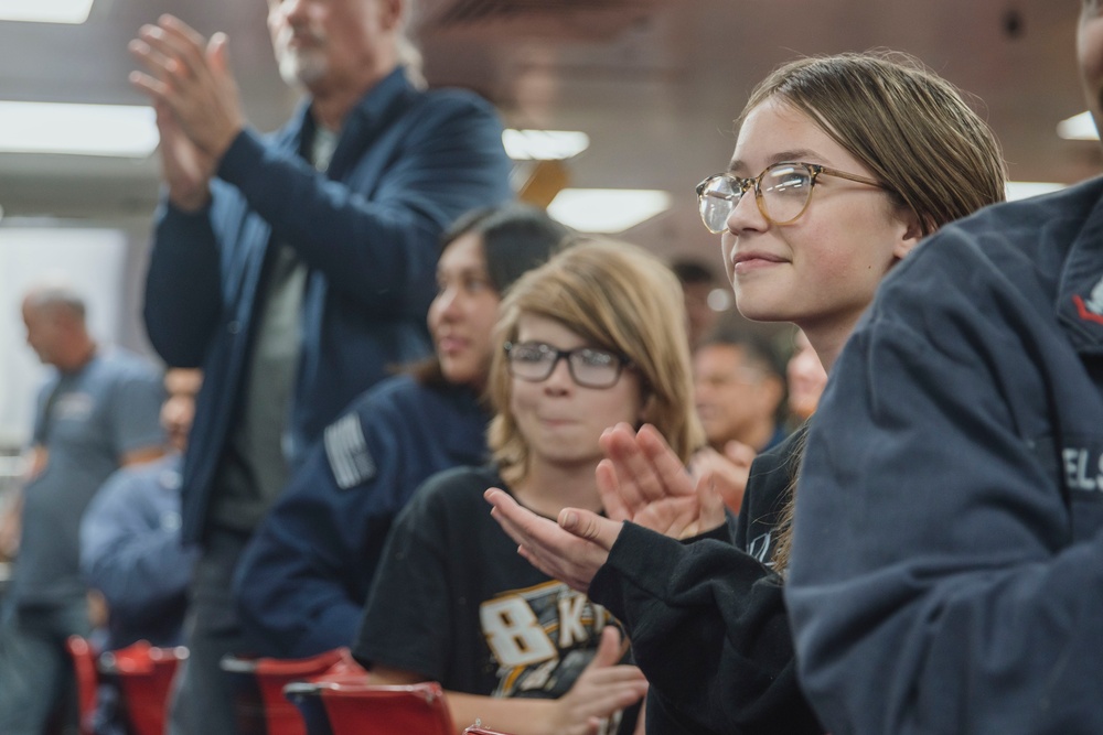 15th MEU Mobility Officer Performs Magic Show During USS Boxer Tiger Cruise