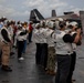 The Honorable Edgard Kagan, U.S. Ambassador to Malaysia, and U.S. Embassy to Malaysia dignitaries visit USS Abraham Lincoln