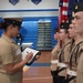 NWS Yorktown Sailors volunteer at York High School during annual NJROTC event