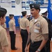 NWS Yorktown Sailors volunteer at York High School during annual NJROTC event