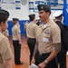 NWS Yorktown Sailors volunteer at York High School during annual NJROTC event