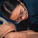 USS Ronald Reagan (CVN 76) Sailors participate in CPR training and certification