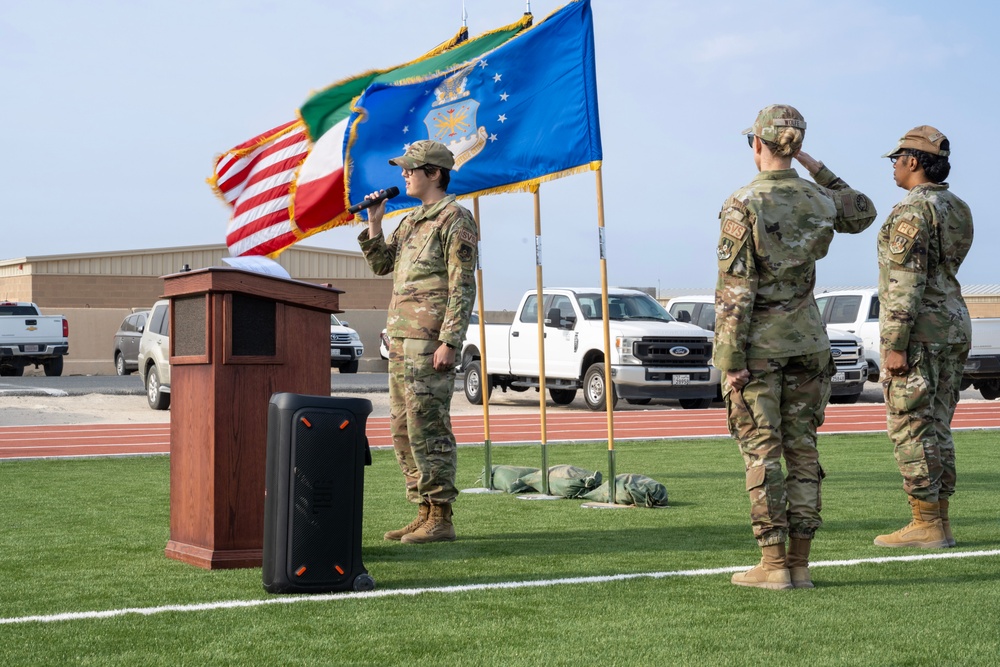 386th EFSS opens base track