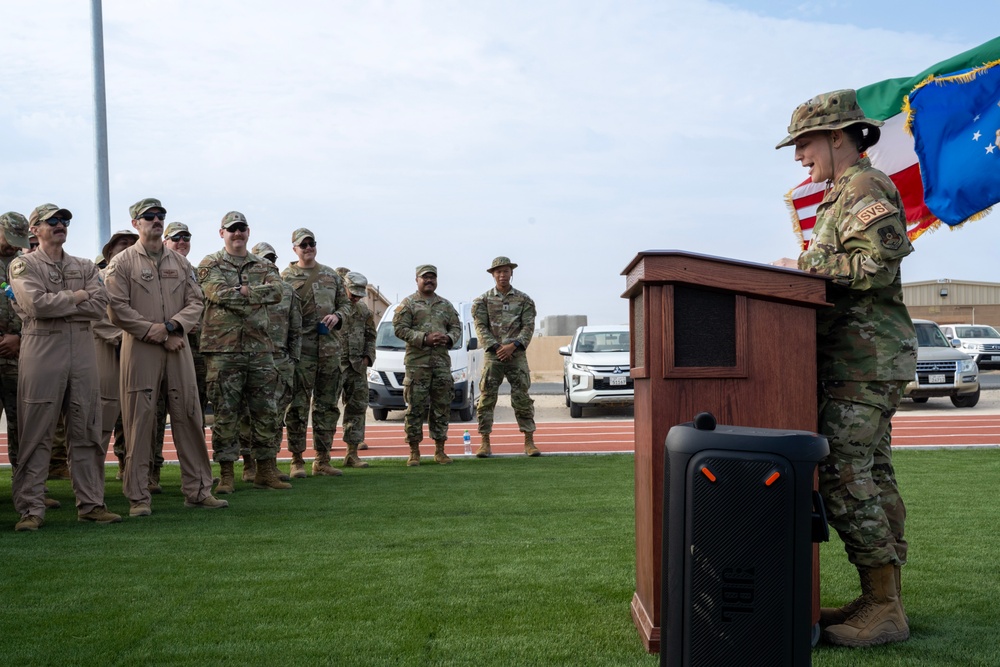 386th EFSS opens base track