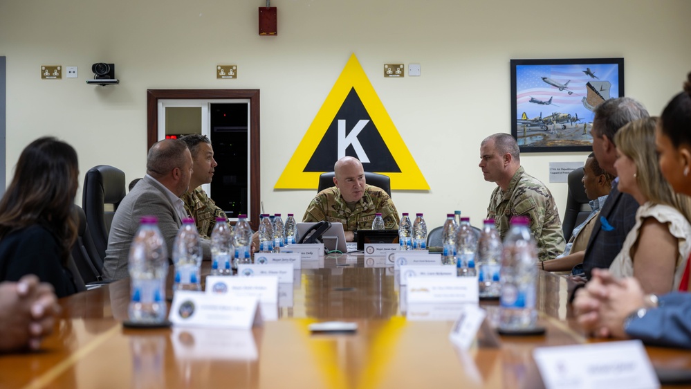 U.S. mayors visit deployed Airmen