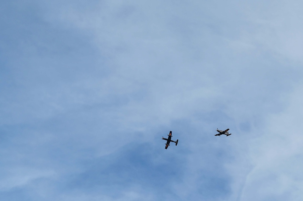 T6-C Aircraft Arrive at Phan Thiet, Vietnam from U.S. Air Force