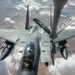 U.S. KC-135 refuels aircraft over U.S. CENTCOM