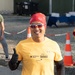 Warrant Officer Jayden Chang finishes first place in the Turkey Trot