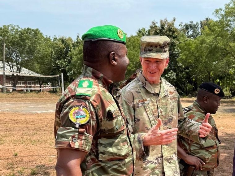 Maj. Gen. Ekman Visits Benin