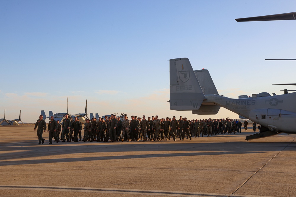 VMM-165 (Rein.) Arrives Home From Deployment