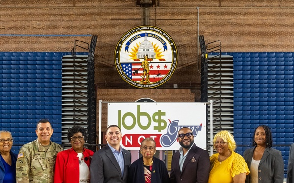 DC National Guard and NAMC Host Jobs Not Guns/Jobs Not Drugs Fair, Connecting Residents to Careers and Community Support