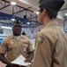 NWS Yorktown Sailors volunteer at York High School during annual NJROTC event