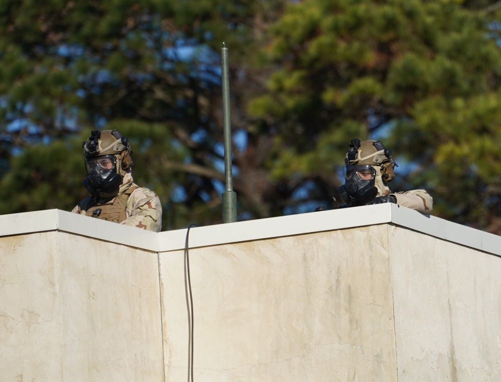 Expeditionary Warfare training onboard Naval Weapons Station Yorktown