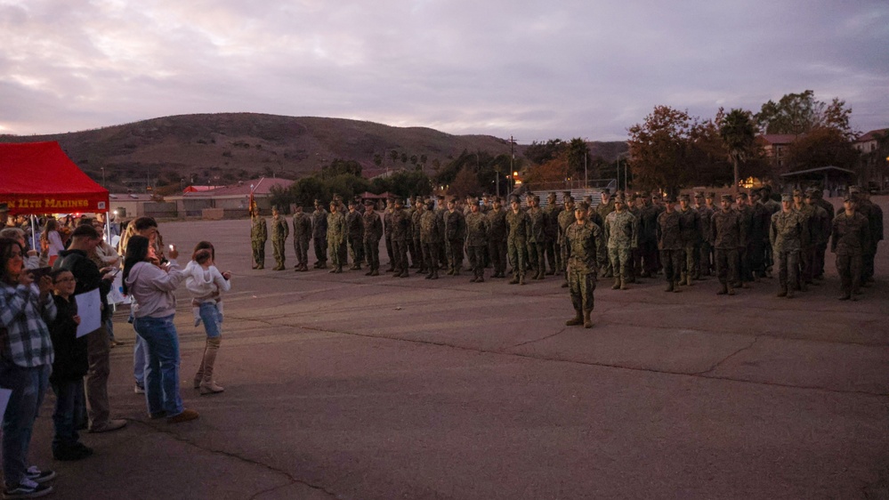 BLT 1/5 Returns to Camp Pendleton from Deployment