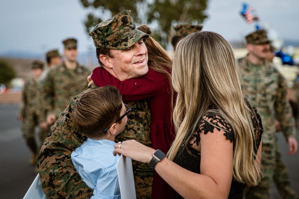 BLT 1/5 Returns to Camp Pendleton from Deployment