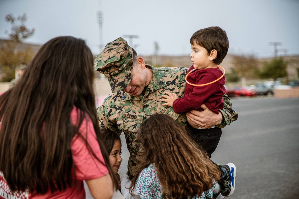 BLT 1/5 Returns to Camp Pendleton from Deployment