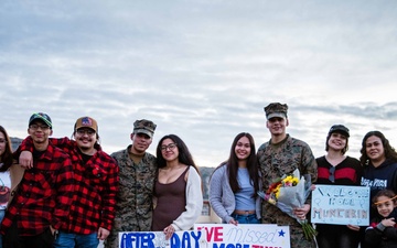 BLT 1/5 Returns to Camp Pendleton from Deployment