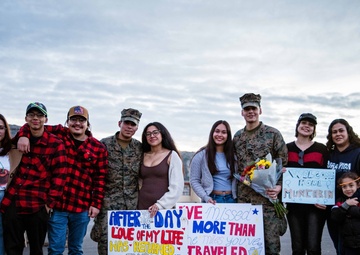 BLT 1/5 Returns to Camp Pendleton from Deployment