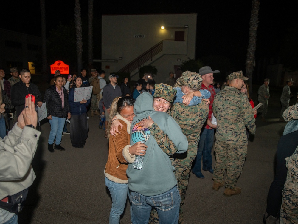 CLB-15 Marines Return Home from Deployment