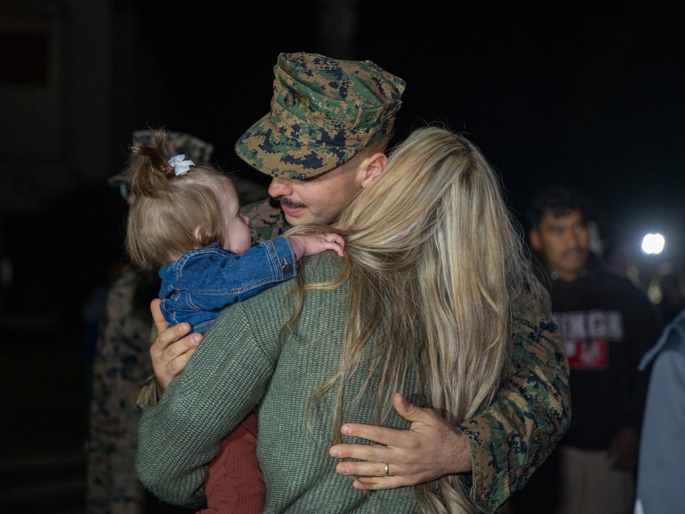 CLB-15 Marines Return Home from Deployment