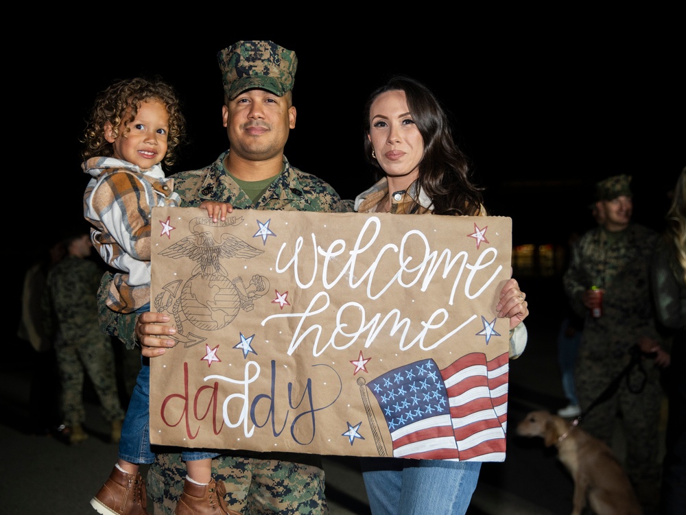 CLB-15 Marines Return Home from Deployment