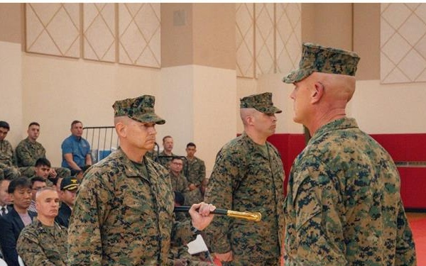 MCIPAC, Camp Mujuk Sergeant Major Appointment and Relief Ceremony
