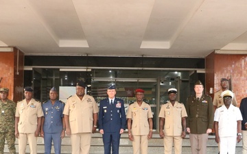 Maj. Gen. Ekman Visits Togo