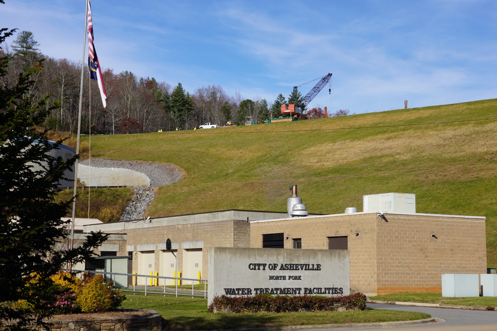 Repair Operations at North Fork Water Treatment Facilities