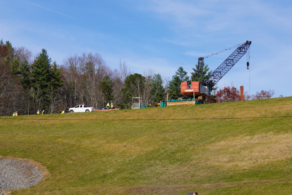 Repair Operations at North Fork Water Treatment Facilities