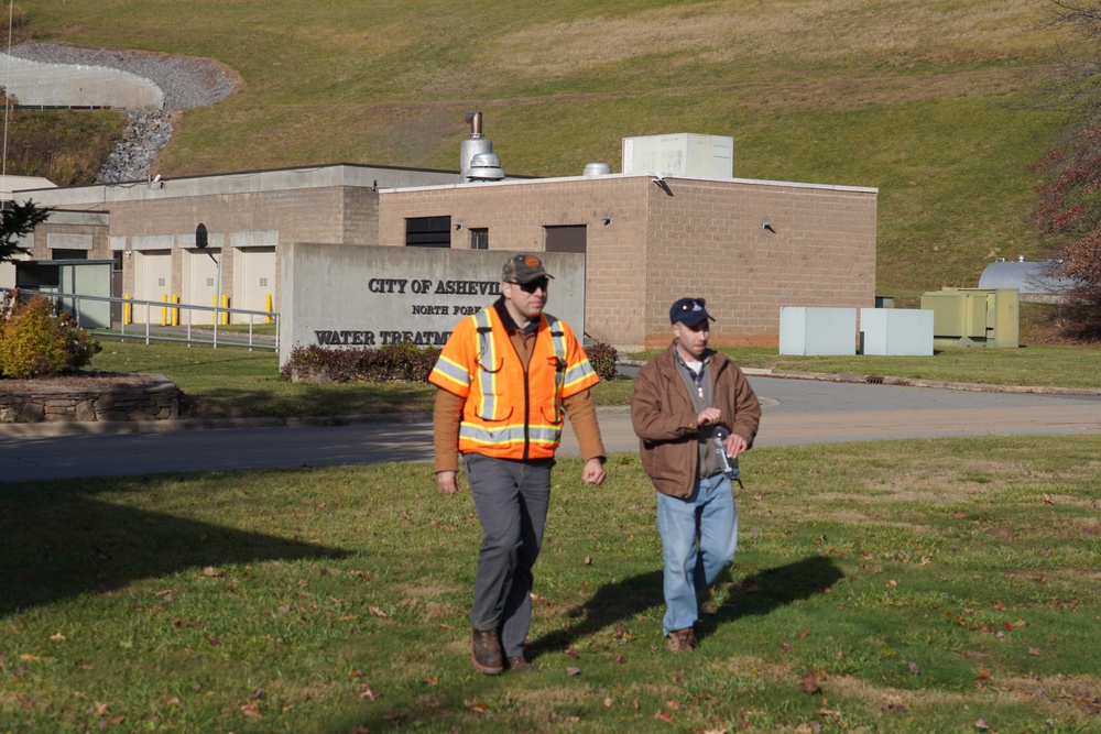 Repair Operations at North Fork Water Treatment Facilities