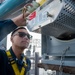 Sailors Work Aloft Aboard USS Carl Vinson (CVN 70)