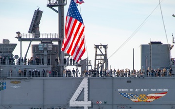 USS Boxer (LHD 4) Returns Home from Deployment