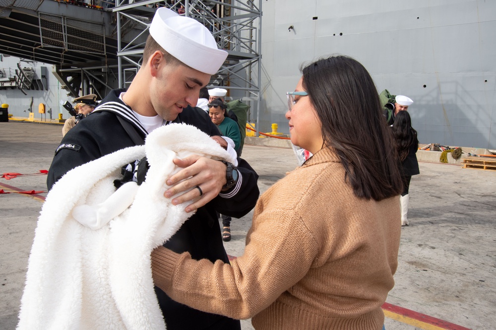 USS Boxer returns to homeport