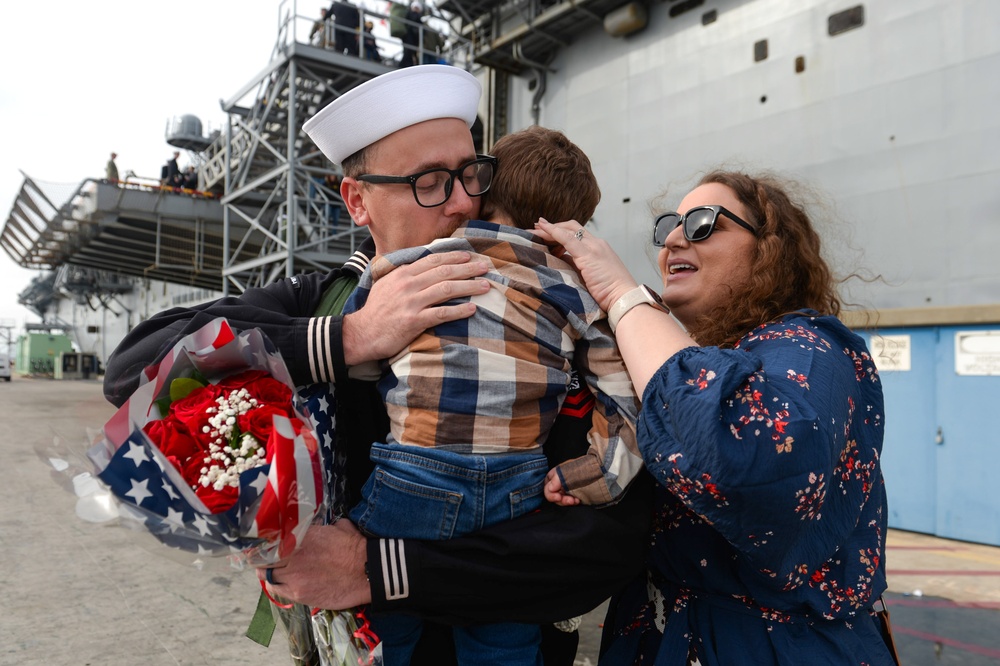 USS Boxer returns to homeport