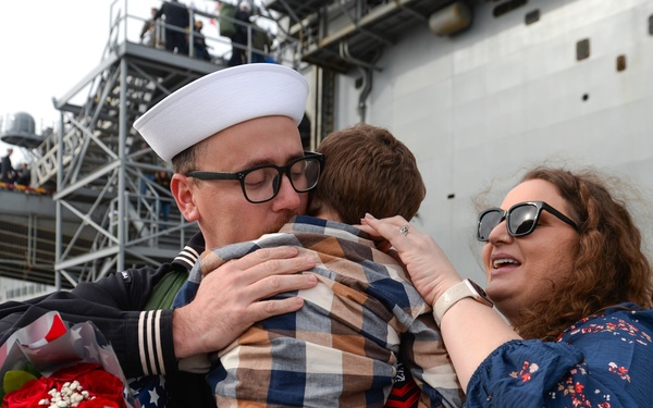 USS Boxer returns to homeport