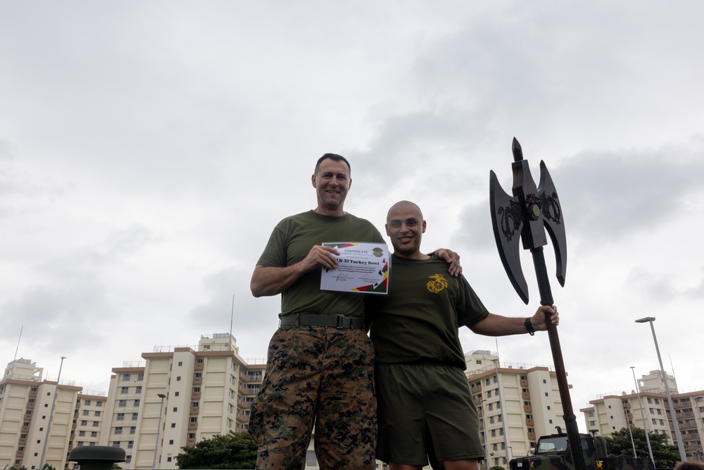 Combat Logistics Regiment 37 Conducts Turkey Bowl