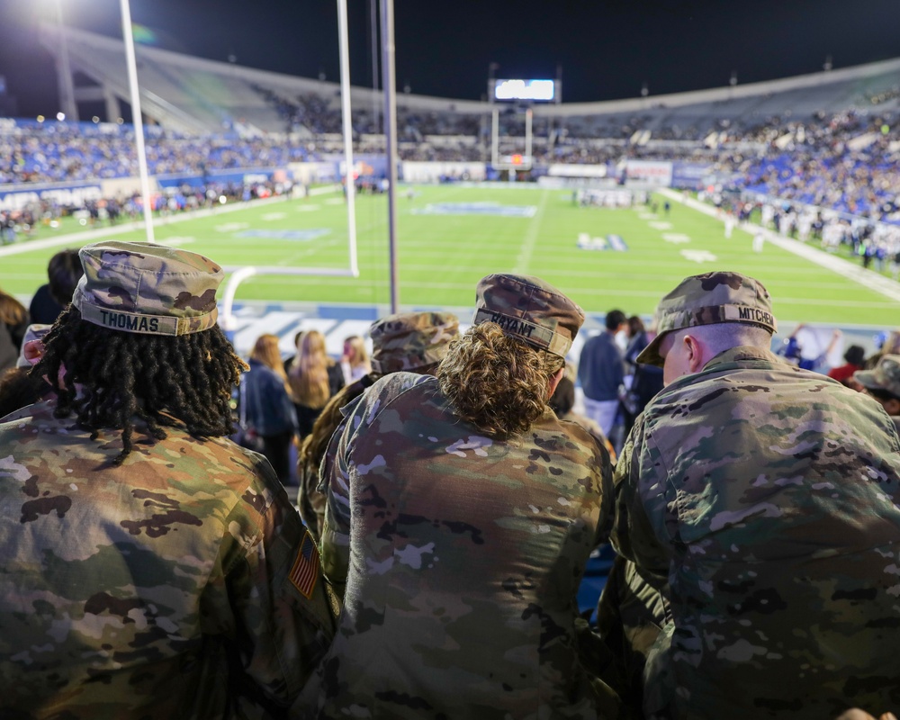 University of Memphis Football Military Appreciation Game