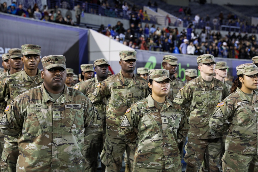 University of Memphis Football Military Appreciation Game